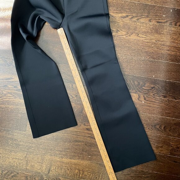 New(no tag) Helmut Lang Black Scuba Cropped Flare Pant-Medium - Picture 9 of 10